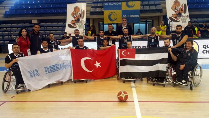 Beşiktaş RMK Marine ilk maçında Hamburg'u mağlup etti