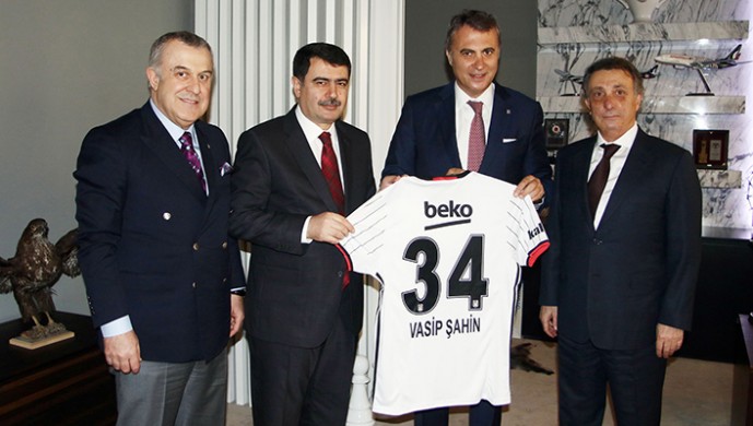 İstanbul Valisi'nden Fikret Orman'a ziyaret