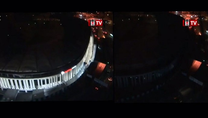 Vodafone Arena'dan anlamlı etkinliğe destek! Işıklar karartıldı (VİDEO)