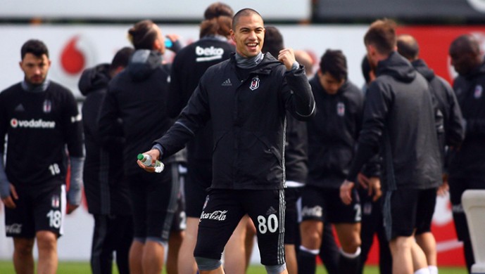 Beşiktaş'ta Trabzonspor maçı hazırlıkları sürdü