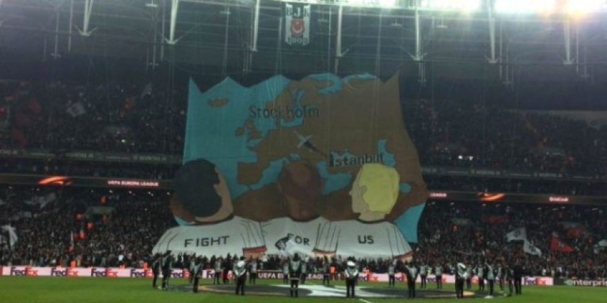 Beşiktaş taraftarı Lyon'a böyle hazırlanıyor!
