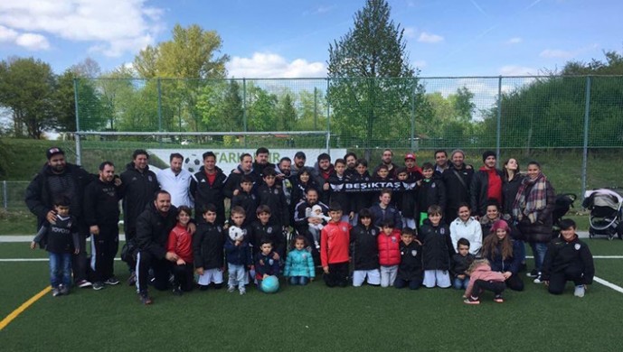 Beşiktaş U11 Futbol takımına Baden'den destek
