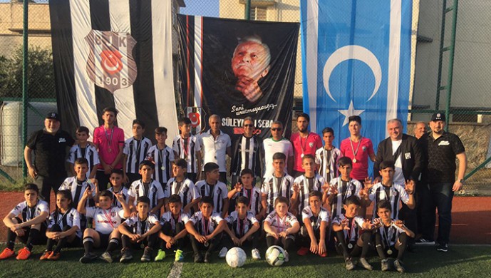 Kerkük'te Beşiktaş futbol okulu açıldı