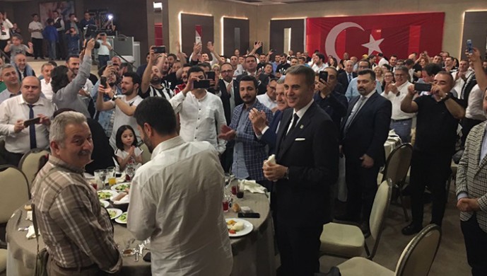 Fikret Orman, Ordulu Beşiktaşlılarla buluştu