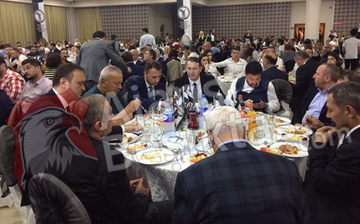 Fikret Orman, Karadeniz Ereğli Beşiktaş taraftar iftarına katıldı