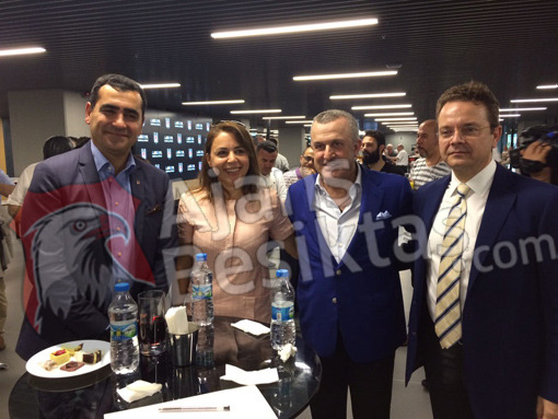 Beşiktaş'ta bayramlaşma töreni yapıldı