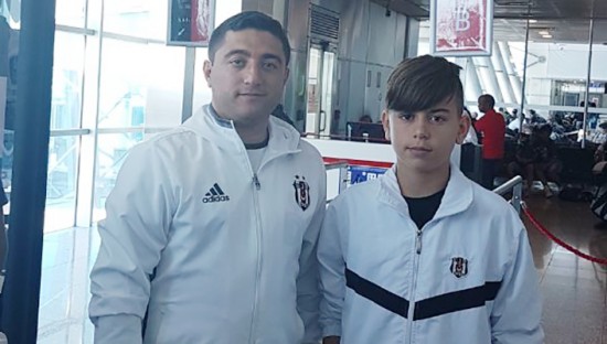 Beşiktaş U12 Takımı oyuncusuna büyük onur