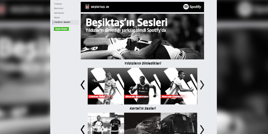 Spotify'dan Beşiktaşlı müzik severlere müjde