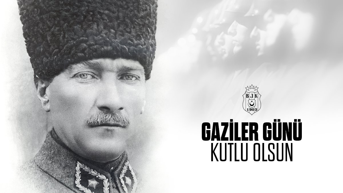 Beşiktaş, Gaziler Günü'nü kutladı