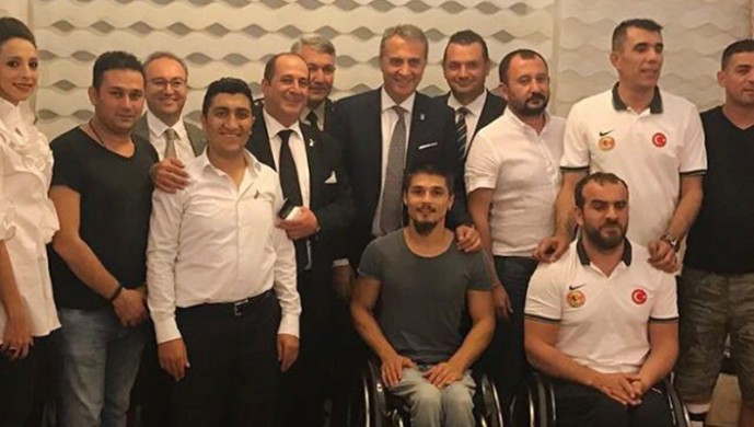 Fikret Orman, gazileri ziyaret etti
