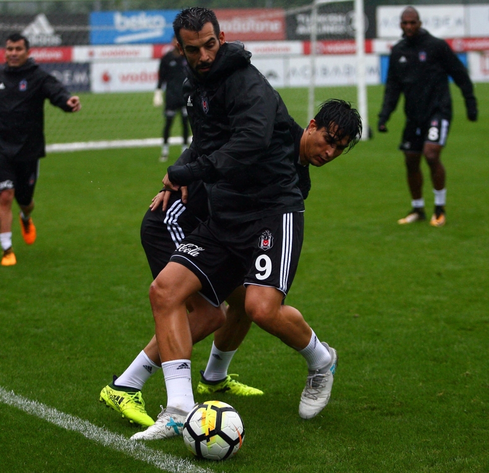 İşte Beşiktaş'ın dünkü idmanından kareler! - Görsel 12