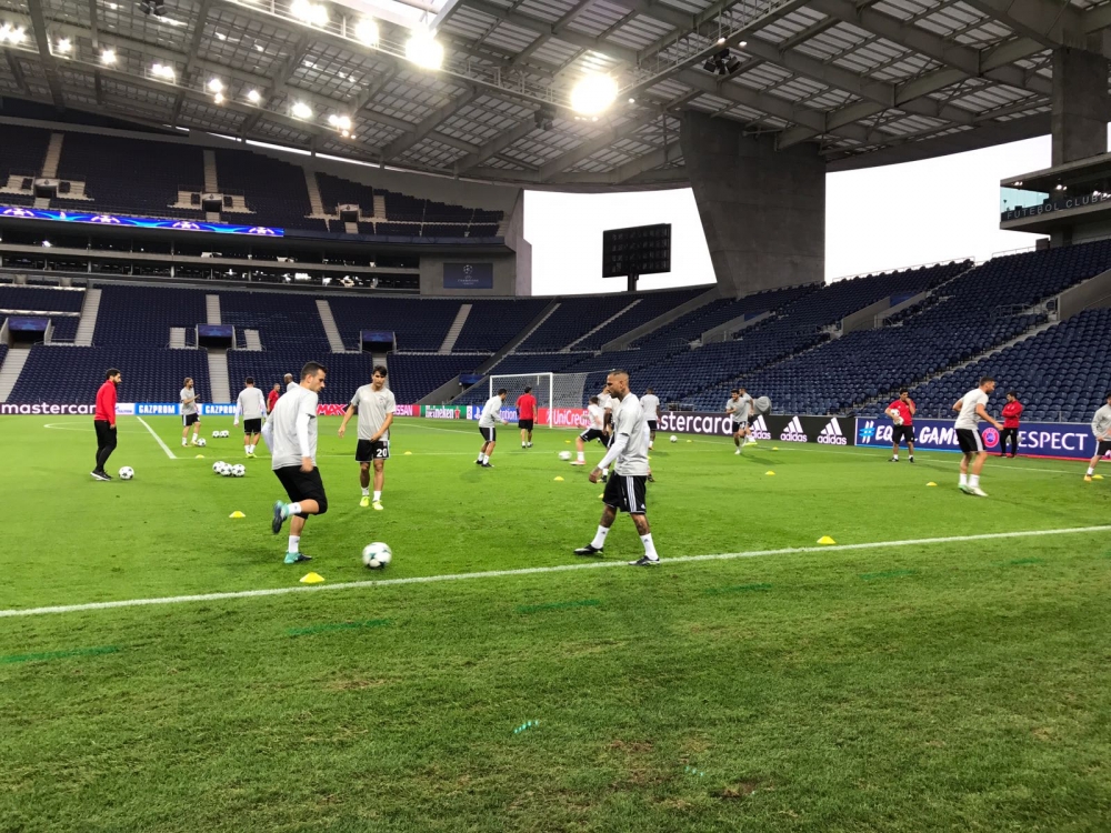 İşte Beşiktaş'ın Dragao Stadı'ndaki idmanından kareler! - Görsel 15