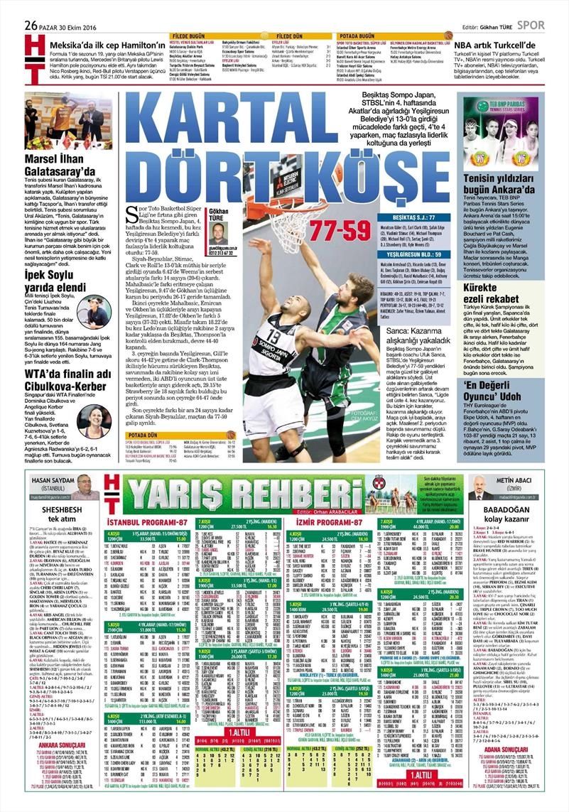 30 Ekim 2016 | Gazetelerin Beşiktaş manşetleri - Görsel 4