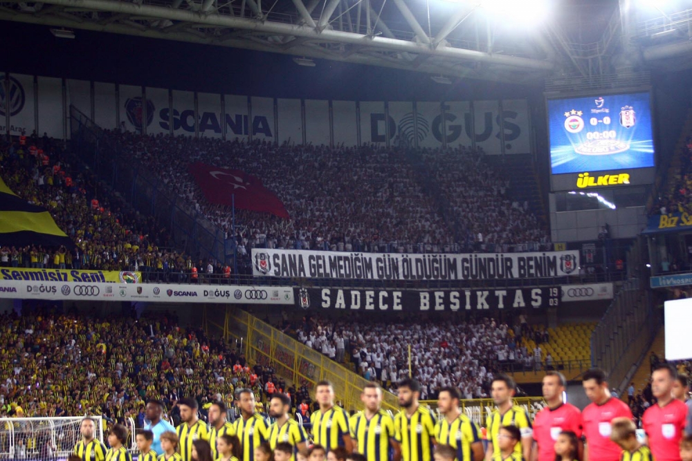 İşte Fenerbahçe-Beşiktaş mücadelesinden kareler! - Görsel 4