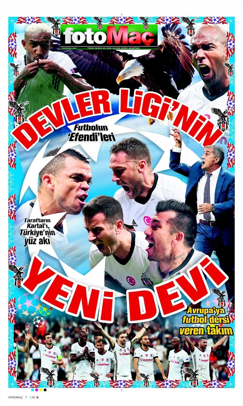 28 Eylül 2017 | İşte gazetelerin Beşiktaş manşetleri - Görsel 11