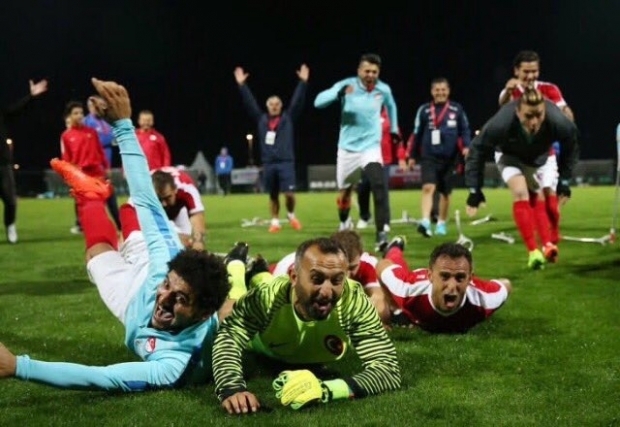 Ampute Futbol Milli Takımı'nın şampiyonluk kutlamalarından kareler - Görsel 12