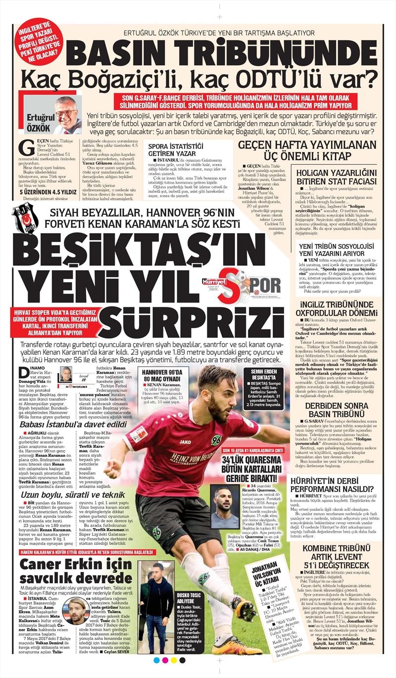 26 Ekim 2017 | İşte gazetelerin Beşiktaş manşetleri - Görsel 3