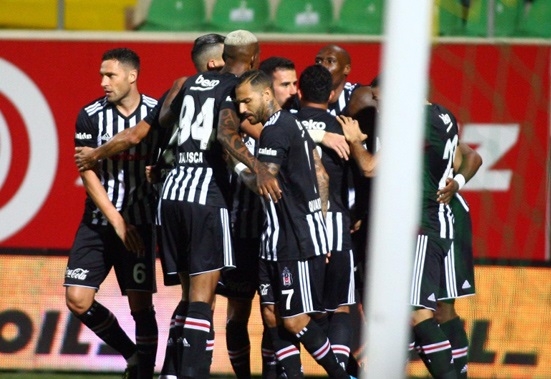 İşte Alanya-Beşiktaş maçından kareler! - Görsel 1