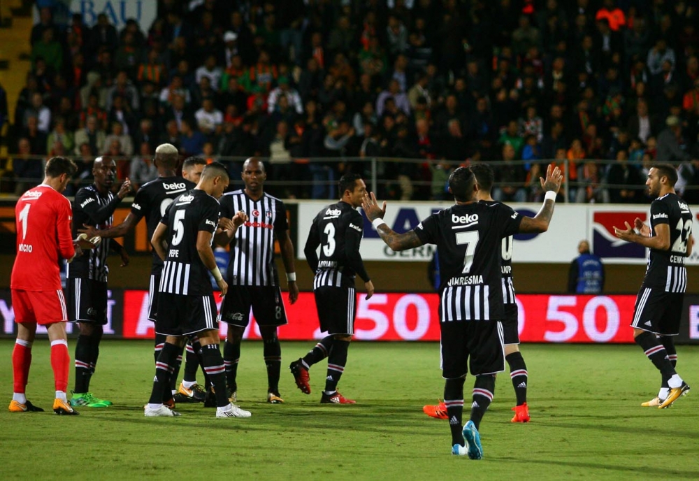 İşte Alanya-Beşiktaş maçından kareler! - Görsel 16