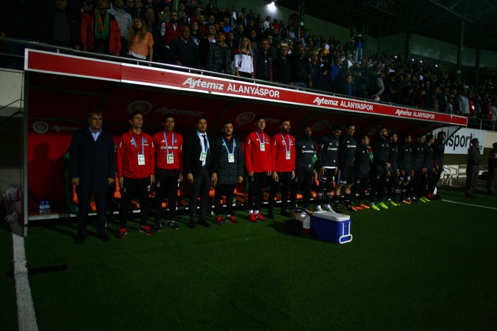 İşte Alanya-Beşiktaş maçından kareler! - Görsel 6