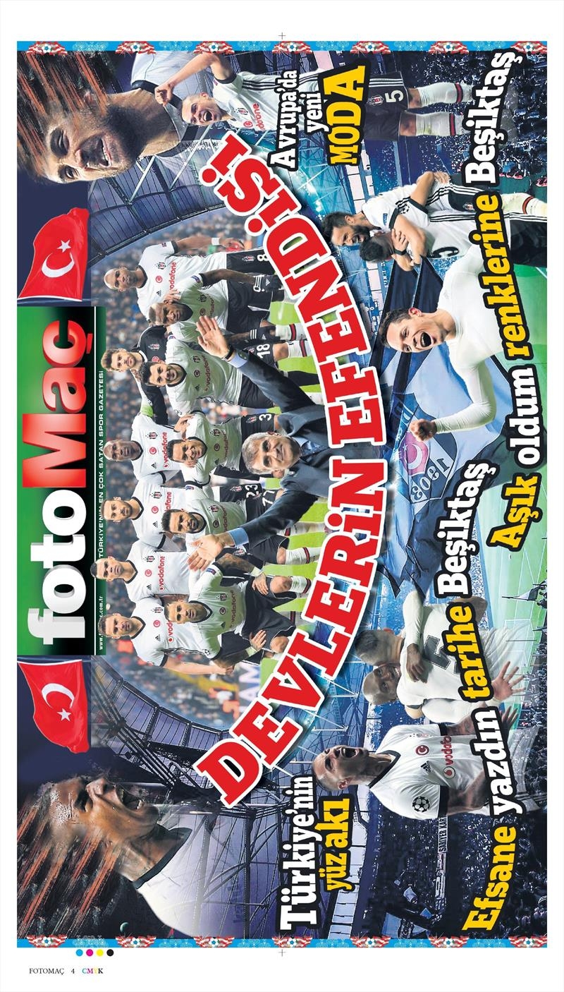 23 Kasım 2017 | Gazetelerin Beşiktaş Manşetleri - Görsel 8