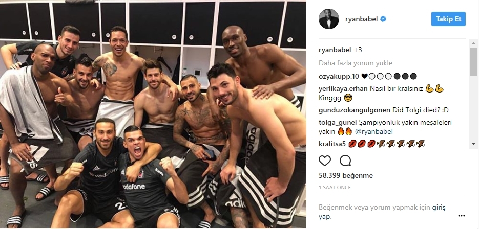 Beşiktaşlı futbolculardan derbi zaferi paylaşımları - Görsel 3