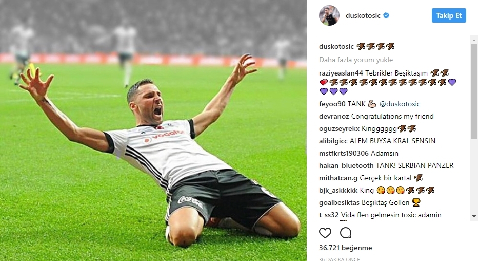 Beşiktaşlı futbolculardan derbi zaferi paylaşımları - Görsel 6