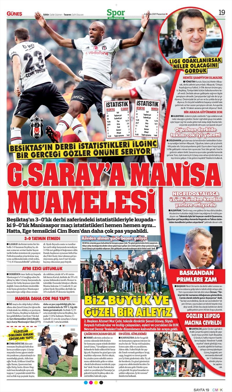 04 Aralık 2017 | Gazetelerin Beşiktaş Manşetleri - Görsel 7