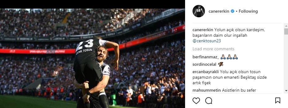 Cenk Tosun’a gelen tebrik ve destek mesajları. Tayyip Erdoğan’dan Hidayet Türkoğlu’na, Arda Turan’dan Burak Yılmaz’a... TFF unuttu mu? - Görsel 15