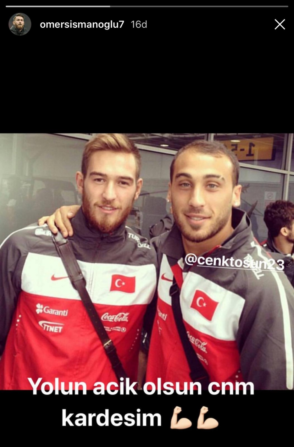 Cenk Tosun’a gelen tebrik ve destek mesajları. Tayyip Erdoğan’dan Hidayet Türkoğlu’na, Arda Turan’dan Burak Yılmaz’a... TFF unuttu mu? - Görsel 31