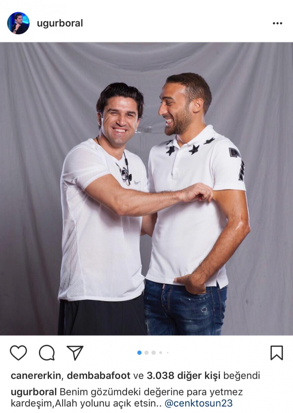 Cenk Tosun’a gelen tebrik ve destek mesajları. Tayyip Erdoğan’dan Hidayet Türkoğlu’na, Arda Turan’dan Burak Yılmaz’a... TFF unuttu mu? - Görsel 33