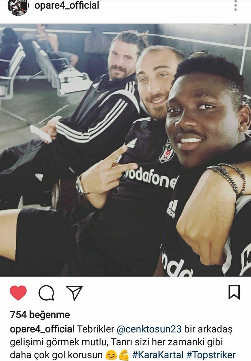 Cenk Tosun’a gelen tebrik ve destek mesajları. Tayyip Erdoğan’dan Hidayet Türkoğlu’na, Arda Turan’dan Burak Yılmaz’a... TFF unuttu mu? - Görsel 4