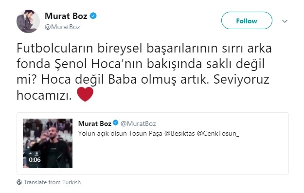 Cenk Tosun’a gelen tebrik ve destek mesajları. Tayyip Erdoğan’dan Hidayet Türkoğlu’na, Arda Turan’dan Burak Yılmaz’a... TFF unuttu mu? - Görsel 7