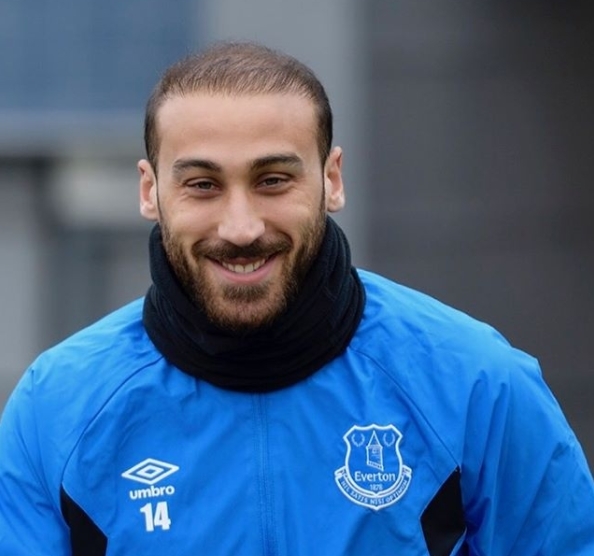 Cenk Tosun'un Everton idmanından görüntüler! - Görsel 5