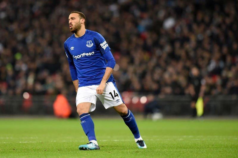 Cenk Tosun'un, Premier Lig'teki ilk sınavından görüntüler! - Görsel 12