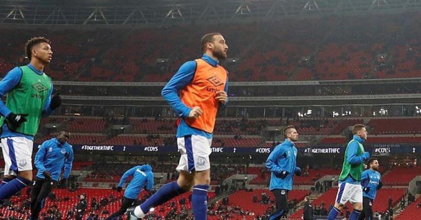 Cenk Tosun'un, Premier Lig'teki ilk sınavından görüntüler! - Görsel 2