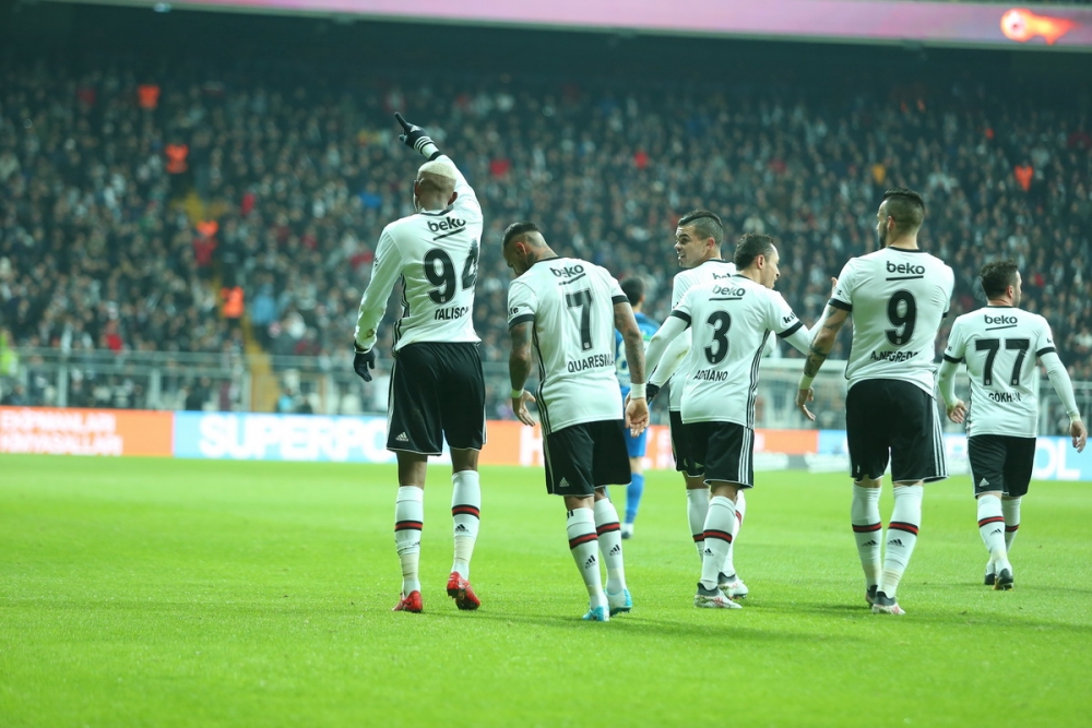 Beşiktaş - Kasımpaşa maçından kareler - Görsel 84