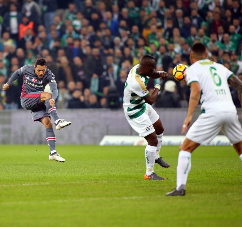 Bursaspor - Beşiktaş maçından kareler - Görsel 17