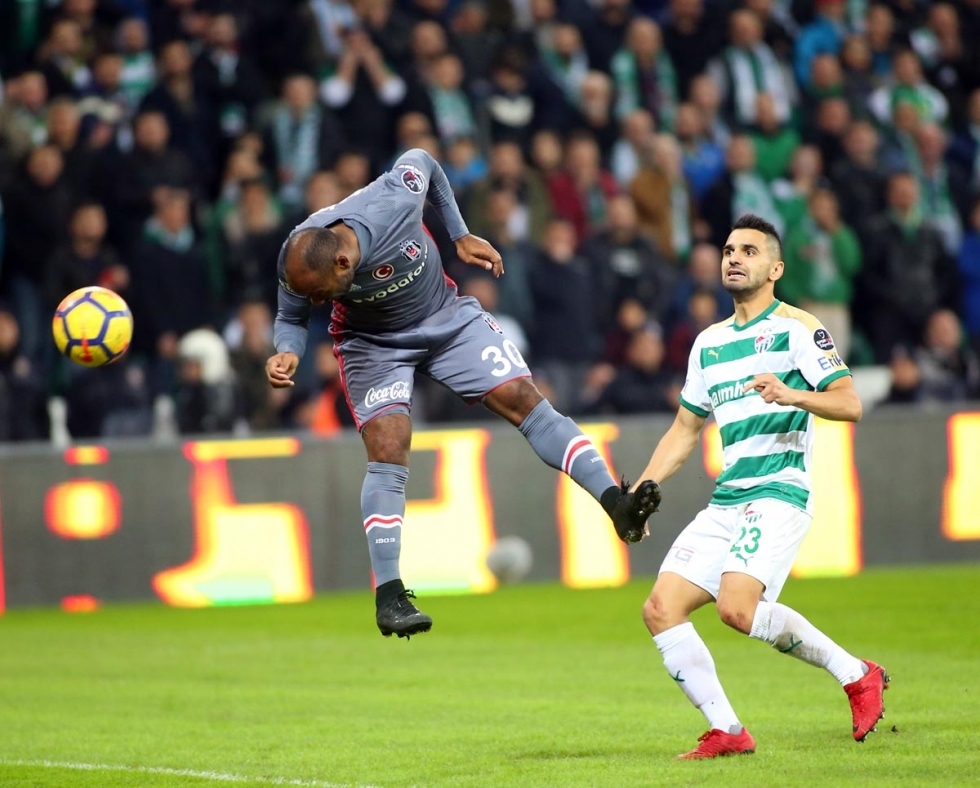 Bursaspor - Beşiktaş maçından kareler - Görsel 28