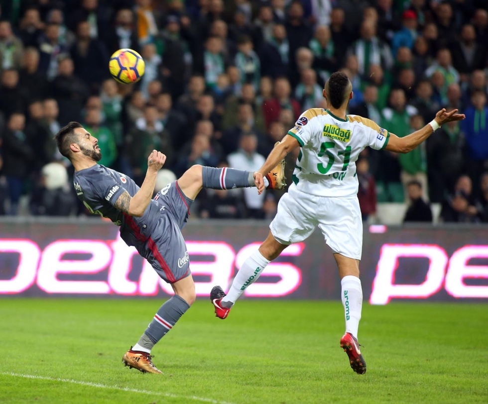 Bursaspor - Beşiktaş maçından kareler - Görsel 32