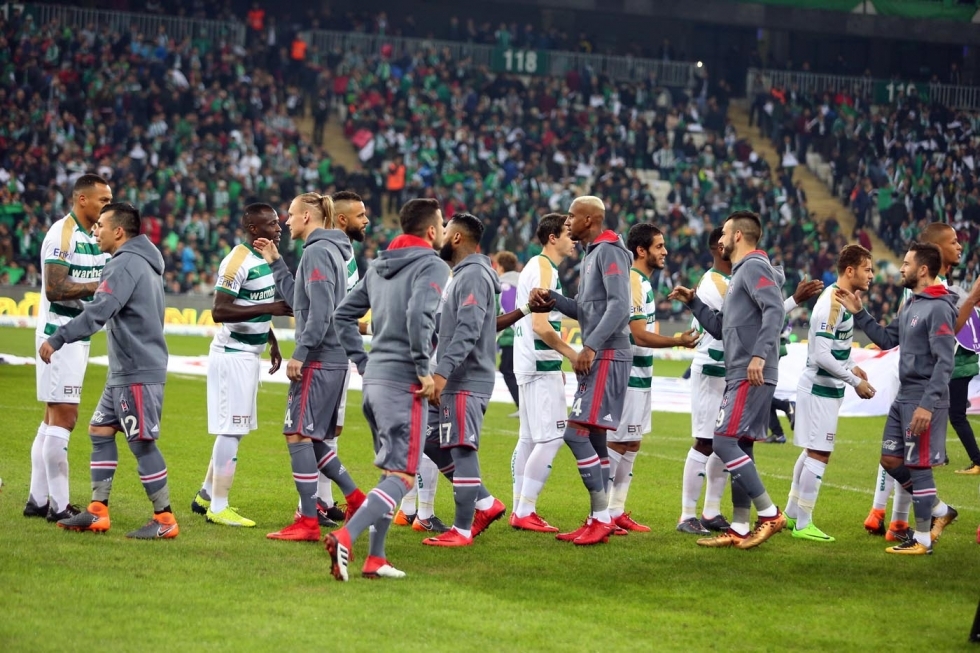 Bursaspor - Beşiktaş maçından kareler - Görsel 37