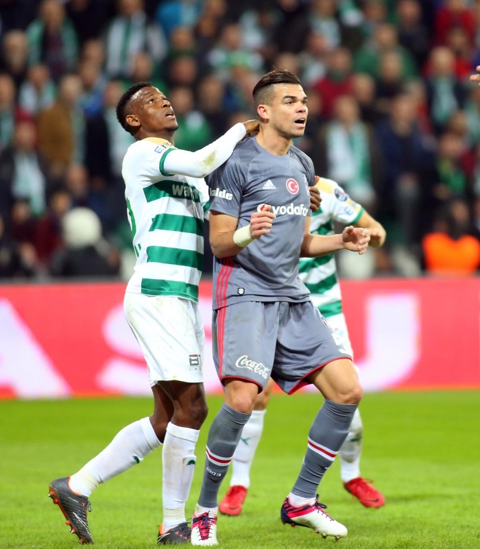 Bursaspor - Beşiktaş maçından kareler - Görsel 48