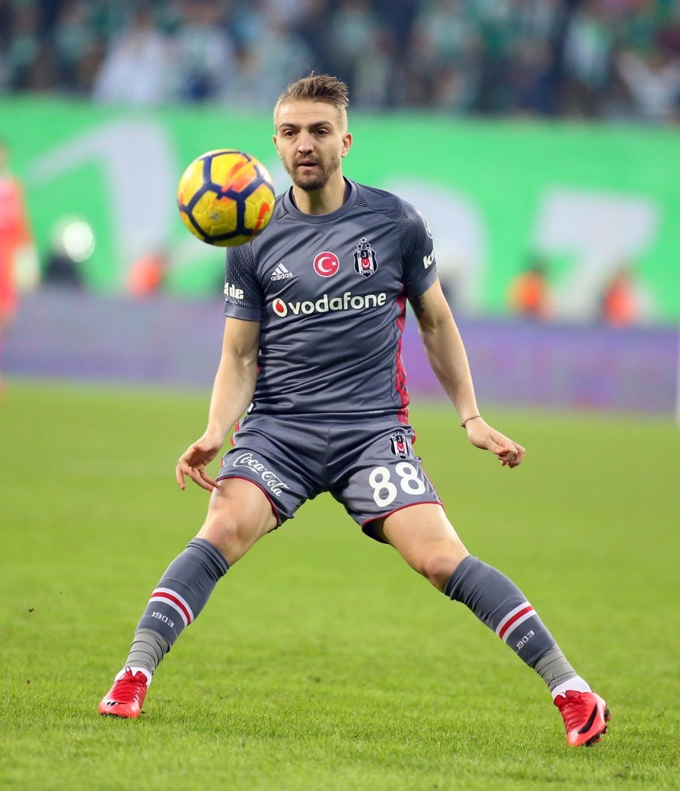 Bursaspor - Beşiktaş maçından kareler - Görsel 49