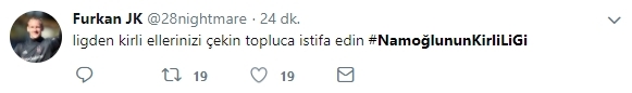 Beşiktaş taraftarı Namoğlu’nun istifasını istiyor! - Görsel 7