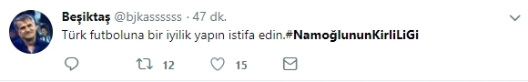 Beşiktaş taraftarı Namoğlu’nun istifasını istiyor! - Görsel 9
