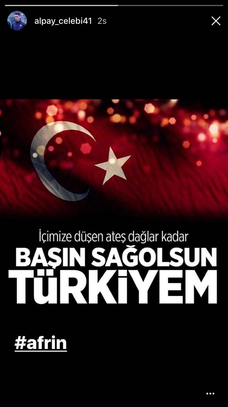 Beşiktaşlı futbolculardan #Afrin mesajları! - Görsel 5