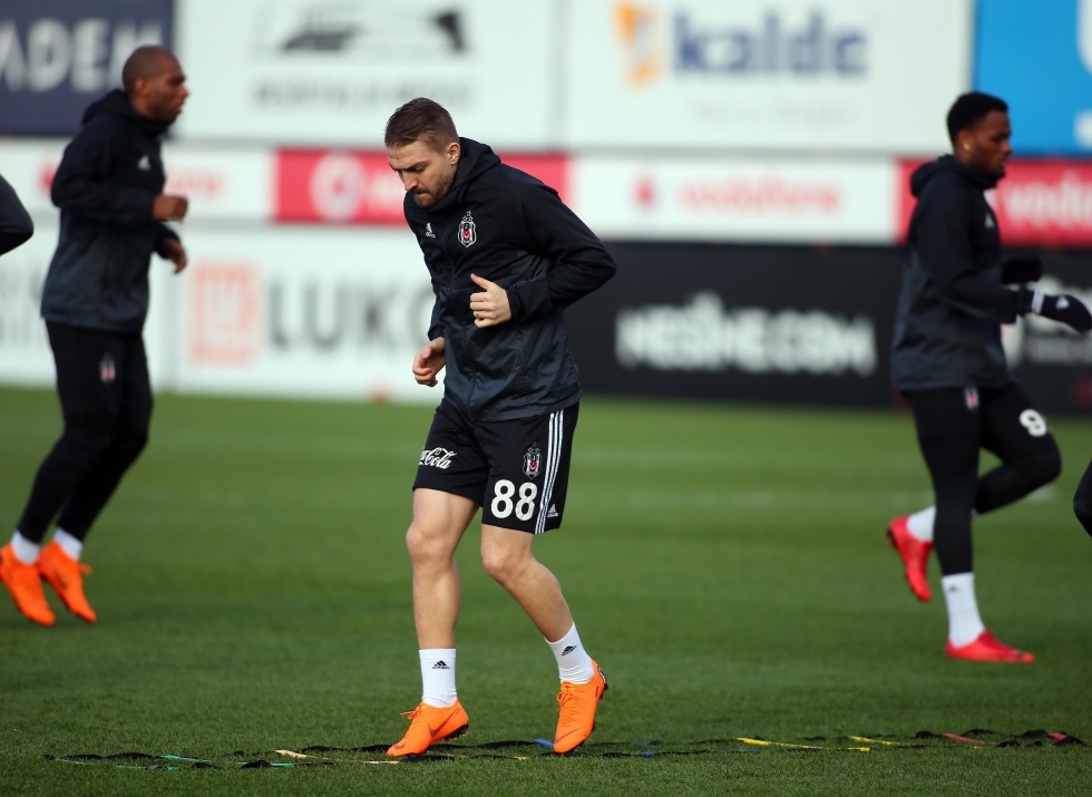 Beşiktaş, Trabzonspor maçına hazırlanıyor! İşte antrenmandan kareler - Görsel 2