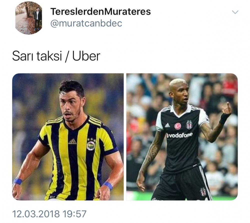 “Sarı taksi / UBER” Beşiktaş taraftarı da boş durmadı. İşte birbirinden değişik kıyaslamalar - Görsel 6