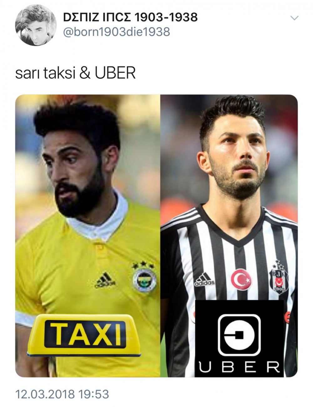 “Sarı taksi / UBER” Beşiktaş taraftarı da boş durmadı. İşte birbirinden değişik kıyaslamalar - Görsel 9