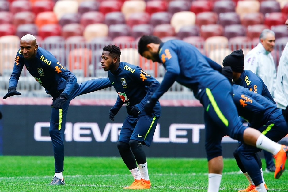 Talisca, Brezilya kampında çalışıyor... İşte antrenmandan kareler - Görsel 7